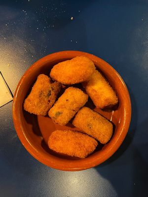 Croquetas at B13 Bar in Madrid