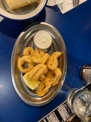 Calamari rings at B13 Bar in Madrid