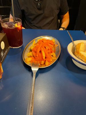 Patatas Bravas at B13 Bar in Madrid