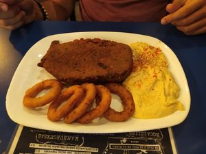 Escalope at B13 Bar in Madrid