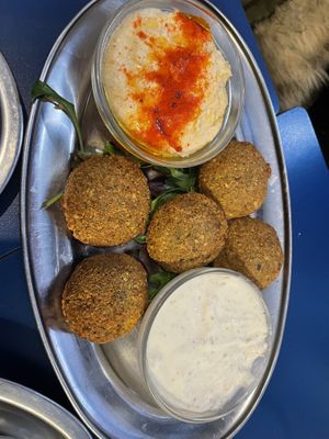 Falafel  at B13 Bar in Madrid