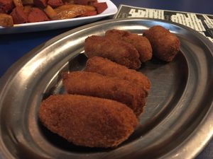 Croquetas at B13 Bar in Madrid