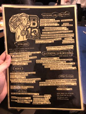   at B13 Bar in Madrid