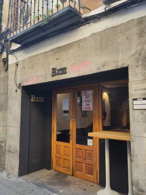  at B13 Bar in Madrid