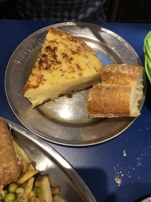 Tortilla de patatas. Increíble 😍  at B13 Bar in Madrid