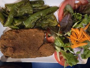 Seitain steak at B13 Bar in Madrid