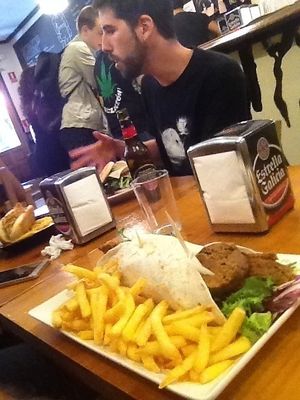 Durum at B13 Bar in Madrid