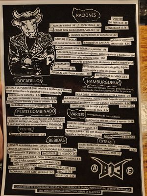 Carta 23/11/25 at B13 Bar in Madrid