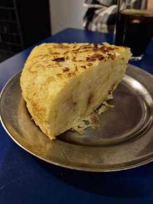 Tortilla at B13 Bar in Madrid