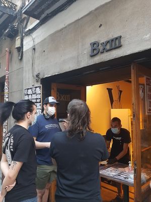 B13 esta abierto con todo lo más ricooo at B13 Bar in Madrid