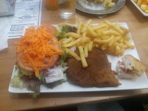 Seitan plate at B13 Bar in Madrid