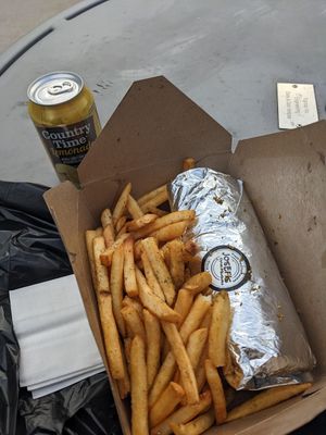 Seasoned fries and cooler drinks are $1 at Josef's Gyros & Kabobs in Appleton