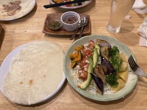 Vegan wrap  at Tamoce - タモーチェ in Kamakura