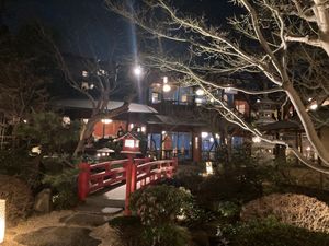 Garden at Tōfuya Ukai Saginuma in Kawasaki