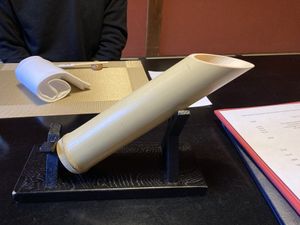 Take zake   at Tōfuya Ukai Saginuma in Kawasaki