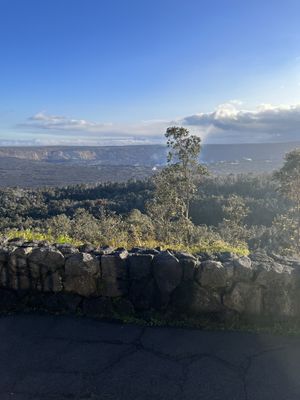 Crater view   at The Rim in Volcano