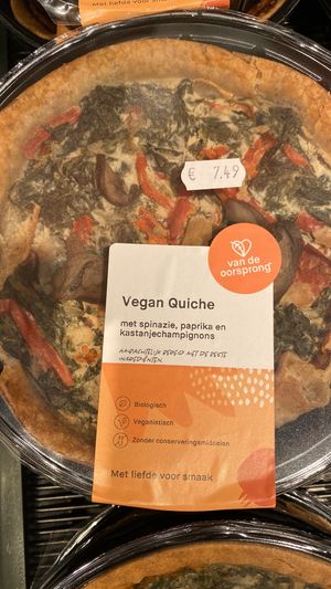Quiche at GoodyFood in Hilversum