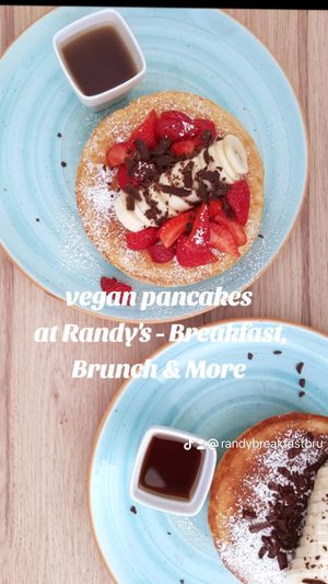 Vegan Pancakes every day at Randy's at Randy's - Breakfast, Brunch & More in Palermo