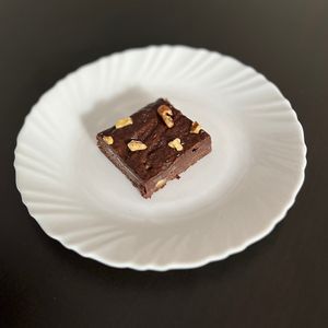 Walnut Brownie at The Digitale Chef - Vegan Patisserie Cafe in Bangalore