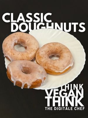Vegan Doughnuts available on Preorders at The Digitale Chef - Vegan Patisserie Cafe in Bangalore
