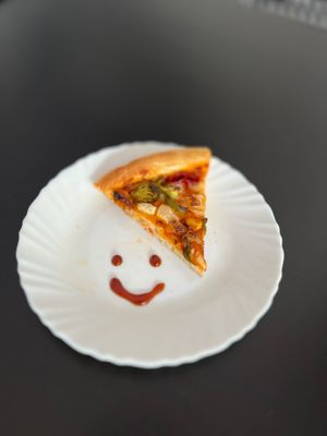 Pizza - soon to be introduced at our cafe at The Digitale Chef - Vegan Patisserie Cafe in Bangalore