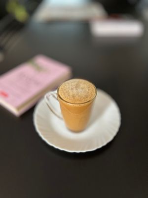 Vegan Filter Kaapi ~ Speciality Coffee from Chikmagalur at The Digitale Chef - Vegan Patisserie Cafe in Bangalore
