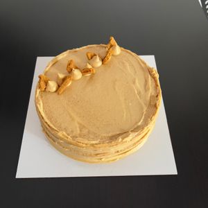 Biscoff Vegan Buttercream Cake at The Digitale Chef - Vegan Patisserie Cafe in Bangalore
