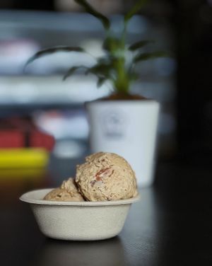 Intense Coffee Almond Vegan Ice Cream   at The Digitale Chef - Vegan Patisserie Cafe in Bangalore