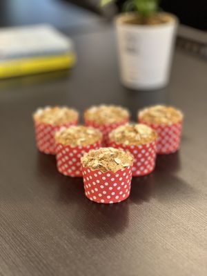 Banana Oatmeal Muffins (WFPB)  at The Digitale Chef - Vegan Patisserie Cafe in Bangalore