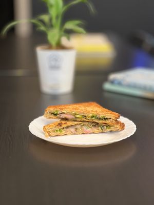 Creamcheese Veg Grill Wheat Sandwich at The Digitale Chef - Vegan Patisserie Cafe in Bangalore