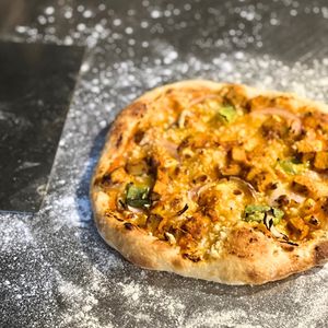 Pizza Tofu Marinade 8" [New Launch] at The Digitale Chef - Vegan Patisserie Cafe in Bangalore