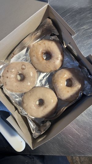 Vanilla Glaze Vegan Doughnut  #Veganuary at The Digitale Chef - Vegan Patisserie Cafe in Bangalore