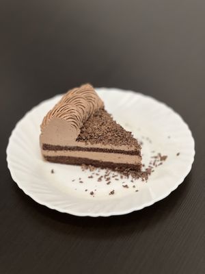 Choco Mousse Vegan Pastry  #Veganuary at The Digitale Chef - Vegan Patisserie Cafe in Bangalore