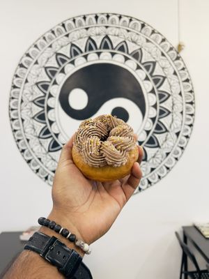 Choco Mousse Doughnut #Veganuary at The Digitale Chef - Vegan Patisserie Cafe in Bangalore