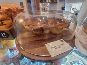 Sticky Toffee Biscoff (Plant Based) at Five in Conwy