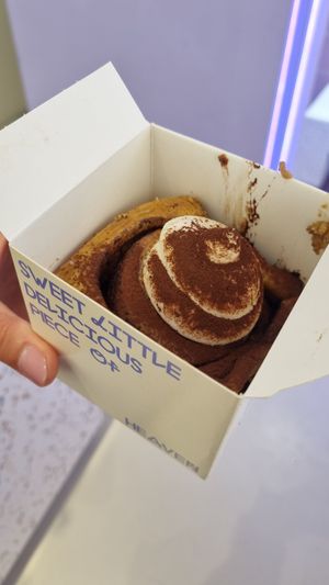 coffee bun at Cinnamood in Munich