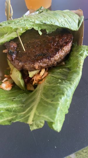 Beyond burger  at Boxi Park in Orlando