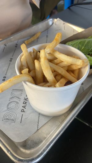 Fries  at Boxi Park in Orlando