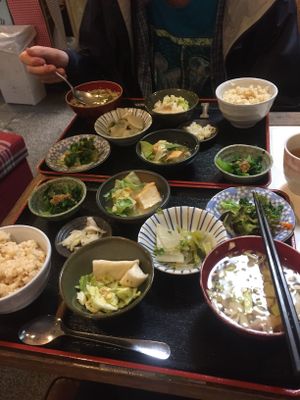 Dinner set meal (x2) at Milk Land in Tokyo