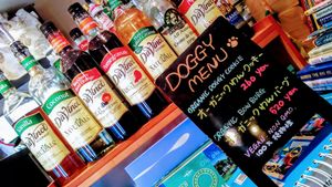 Doggy menu! at Olu Olu Cafe in Tokyo
