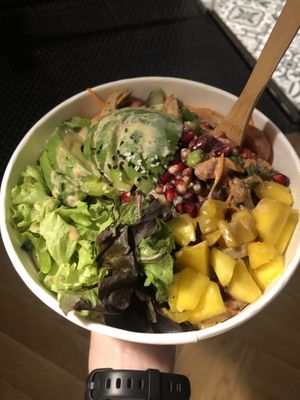 to go bowl (heavier and more full than it looks!)  at Bowlwerk in Karlsruhe