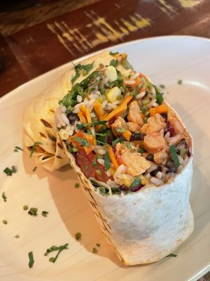Plant Protein Burrito 🌯 Super-filling   at Rich 'N Greens in Cologne