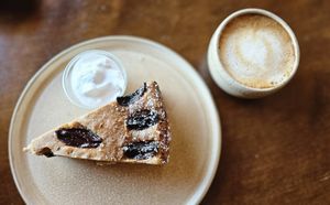 Pflaumenkuchen at Soul's in Dusseldorf