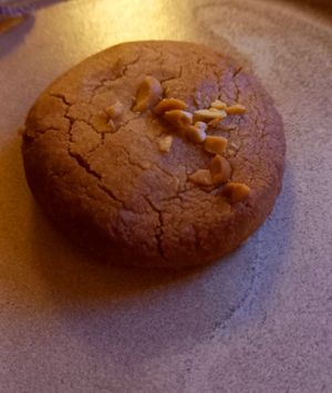 peanutbutter cookie at Soul's in Dusseldorf
