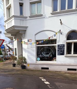 outside at Soul's in Dusseldorf
