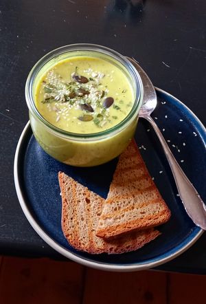 soup of the day at Soul's in Dusseldorf