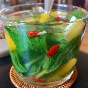 fresh tea at Soul's in Dusseldorf