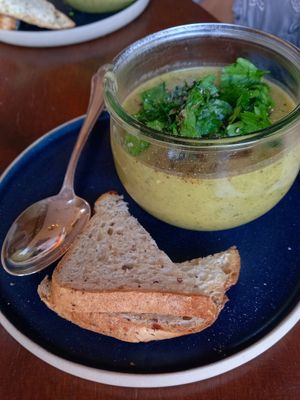 soup of the day at Soul's in Dusseldorf