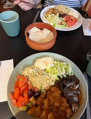   at Georgina's Cafe in Oxford