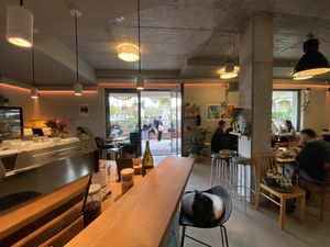   at Café Alma in Freiburg